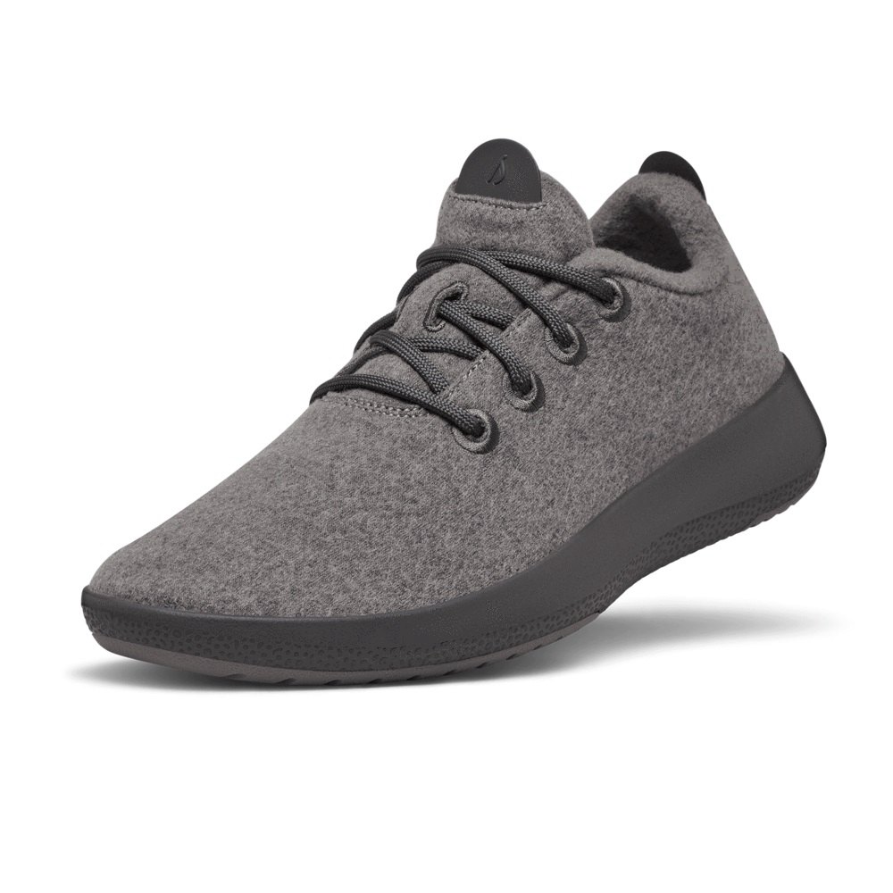 Allbirds Women's Wool Runner Mizzles - Sneakers Dark Grey - XGH946130